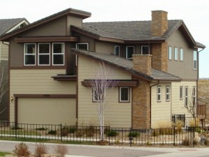 Meridian Village Meritage Homes Model, Parker, Colorado