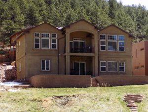 Palmer Lake Colorado Homes Article Ranch Home overlooking the lake